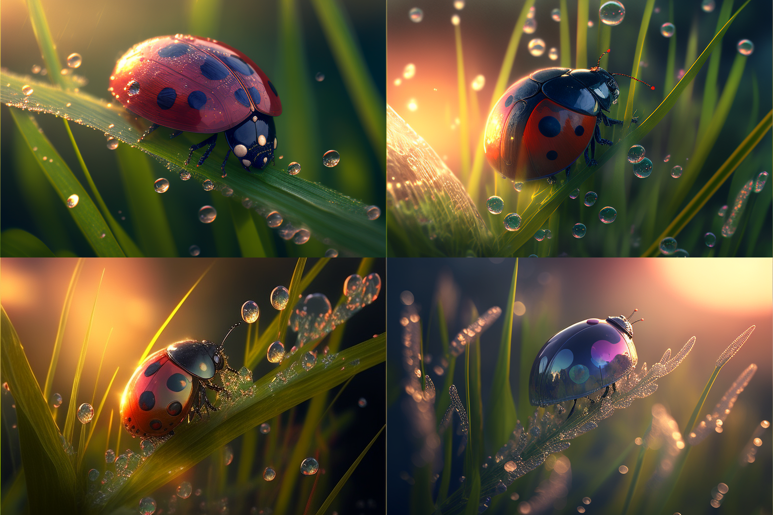 Ranbomhu_Realistic_beetle_ladybug_in_the_grass_with_dew_in_the__85fe87ac-5ced-434c-882e-aeb2c13e4fdf.png